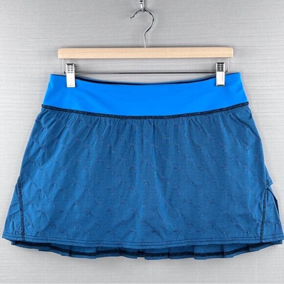 RARE Print! Lululemon Run: Pace Setter Tennis Golf Skirt Skort Sz. 8 - Picture 3 of 13